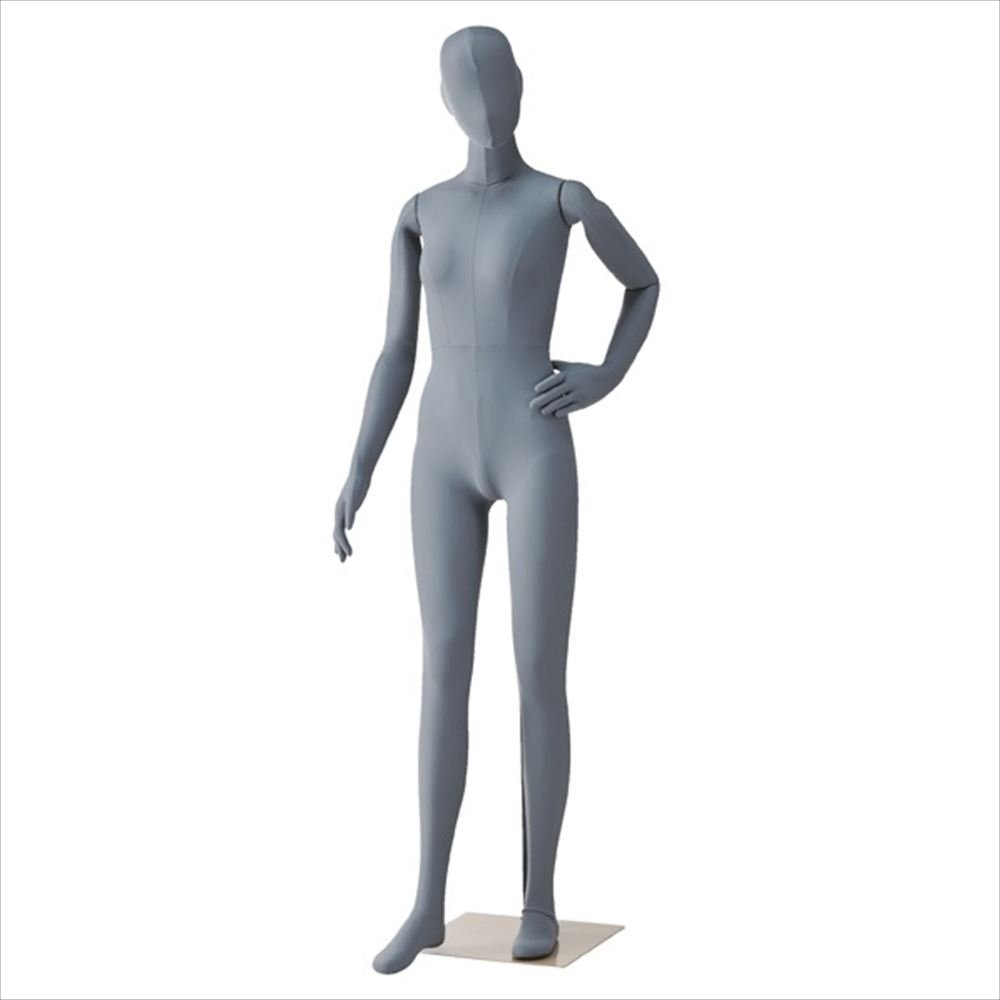 Amazon.co.jp: 婦人 フレキシブル マネキン グレー 総重量8.3kg