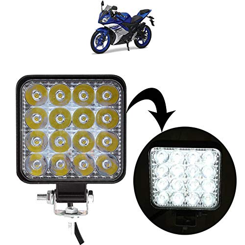 Image of Square 16 LED Bike Headlight /Car Headlight /Driving Lamp for Yamaha R15