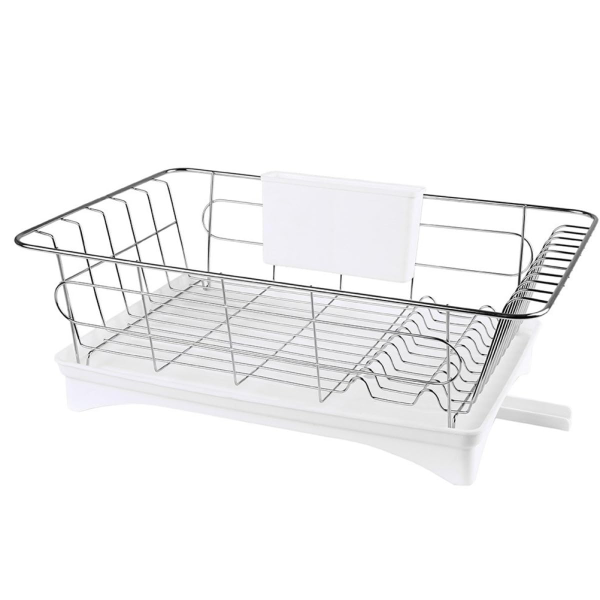 TVANTRUXIS Stainless Steel and PP Dish Drying Rack