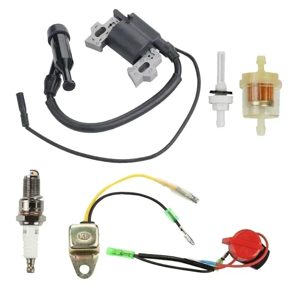 Módulo de Bobina de Encendido Apto for GX200 GX110 GX140 GX160 GX110 GX120 GX140 5.5HP 6.5HP desbrozadora Piezas de cortacésped Piezas de cortacésped