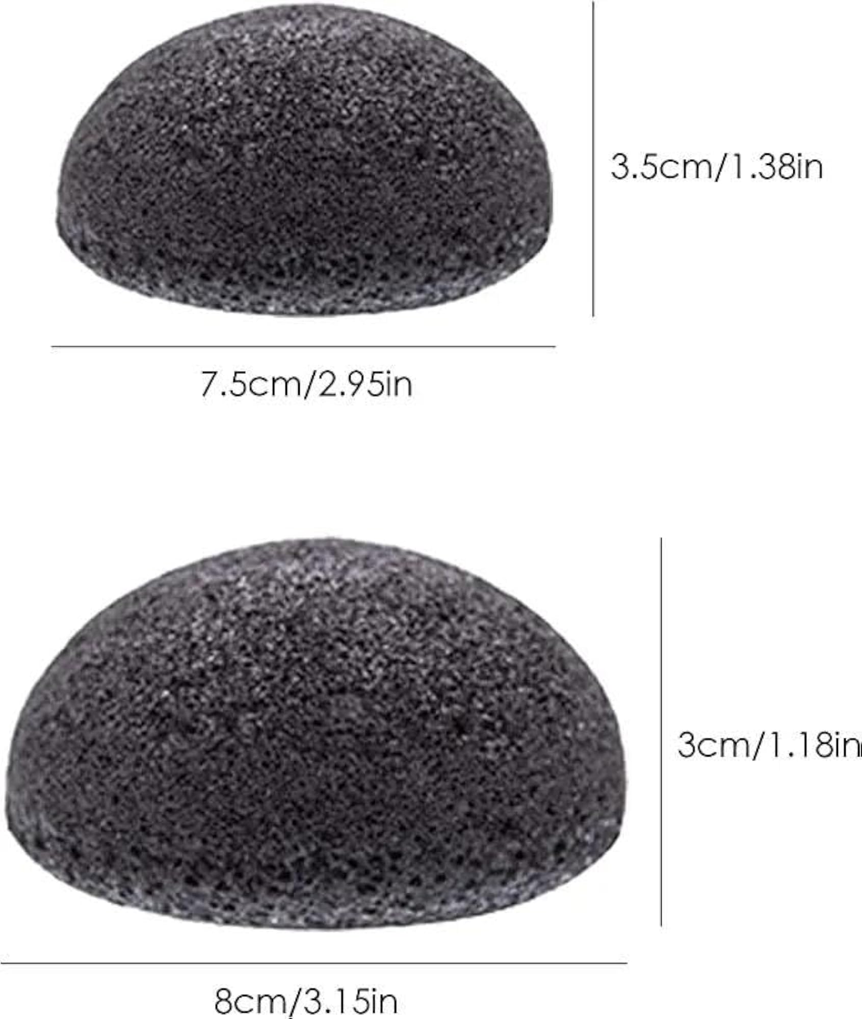 Unisex Konjac Facial and Body Cleansing Sponge