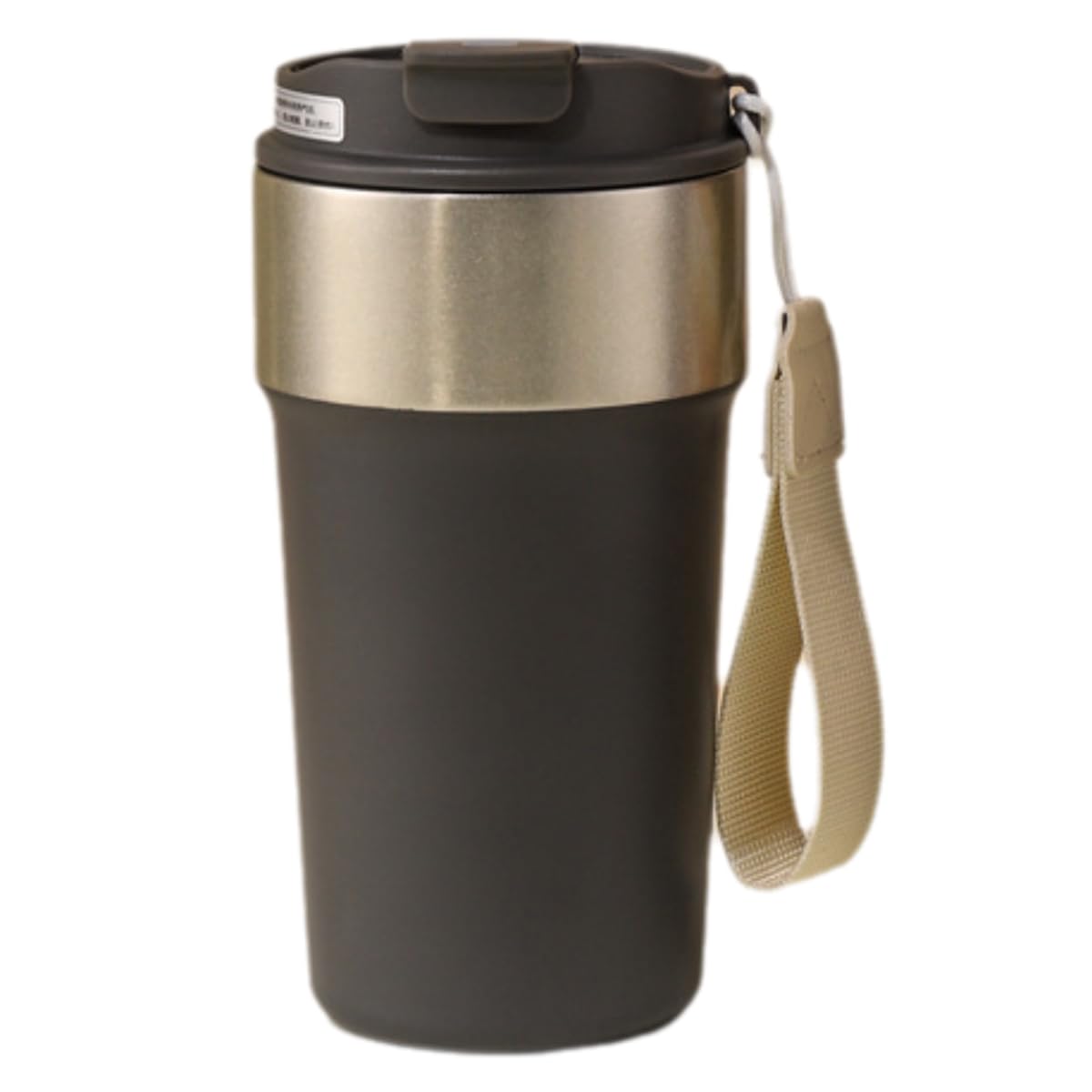 Kubek podróżny ze stali nierdzewnej, 500 ml, izolowany próżniowo kubek do kawy z szczelną pokrywką i słomką, kubek termiczny z podwójną ścianką do gorących i zimnych napojów, przenośny i przyjazny dla