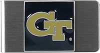 Vista 1 de NCAA Siskiyou Sports Georgia Tech - Clip de acero para dinero, talla única, color del