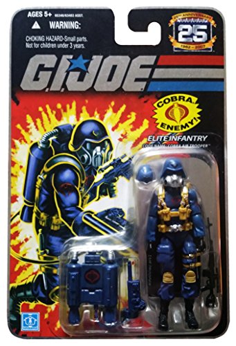 G.I. Joe 25th Anniversary: Cobra Air Trooper (Elite Infantry) 3.75 Inch Action Figure