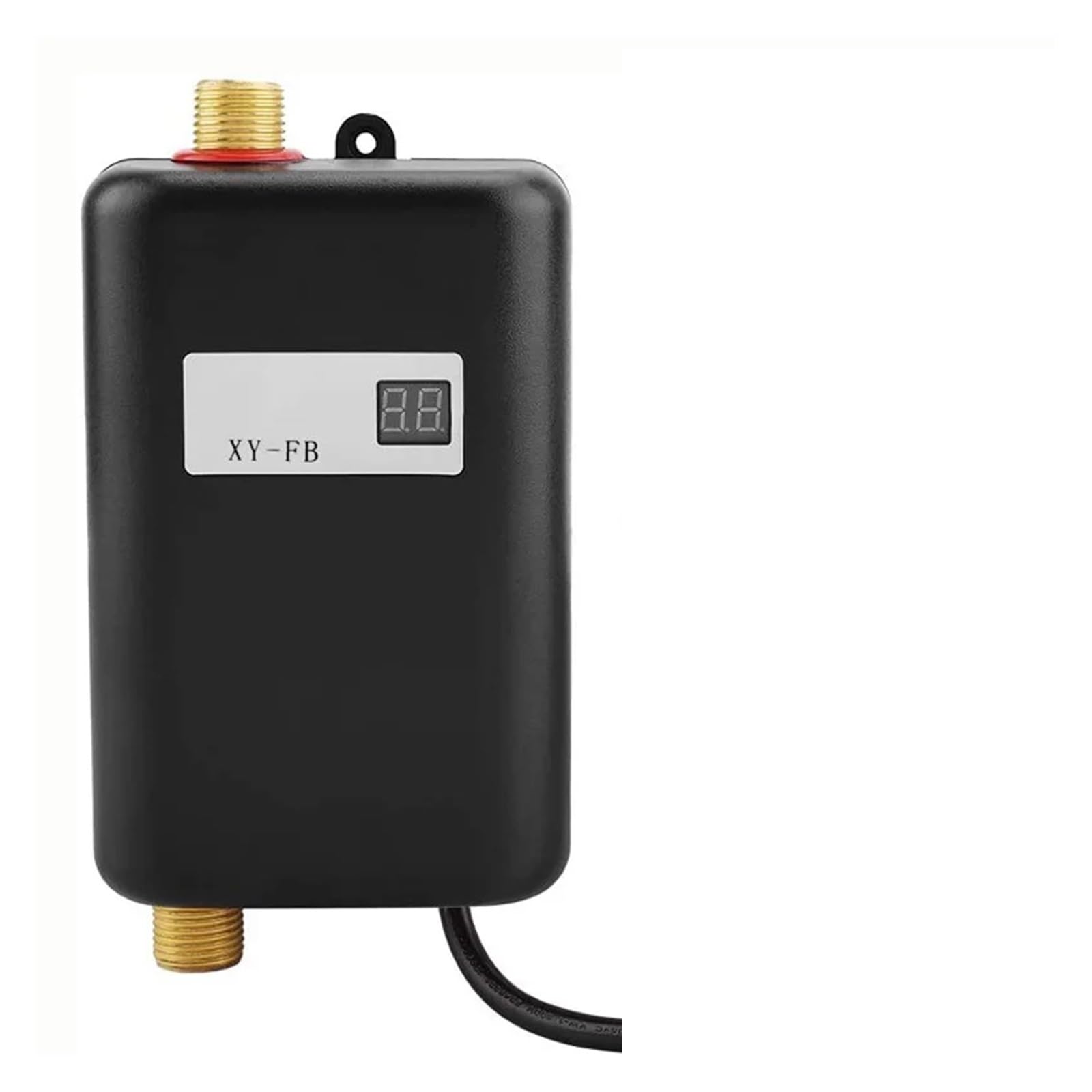 Mooilko Nero 3800W Electric Water Heater Instantaneous Tankless Water Heater Kitchen Bathroom Shower Flowing Water Boiler Easy To Use(Nero)