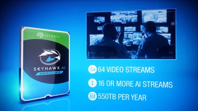 外付けハードディスク・ドライブ Seagate SkyHawk AI 12TB HDD Amazon | Seagate Skyhawk AI 12TB ビデオ内蔵ハードドライブ