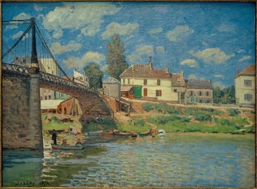 Peinture murale Alfred Sisley pour habiller un grand mur vide