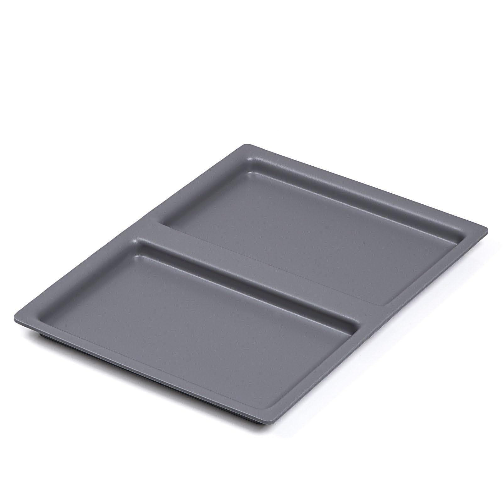 SO-Tech Tapa Cubo Basura Eins2vier 25/35L: Separador Orgánico Y Reciclaje Con Estilo Gris Aluminio