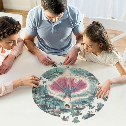 Puzzle de Madera Personalizado Clásico Ballet Elegante Bailarina, 195 Piezas miniatura 5