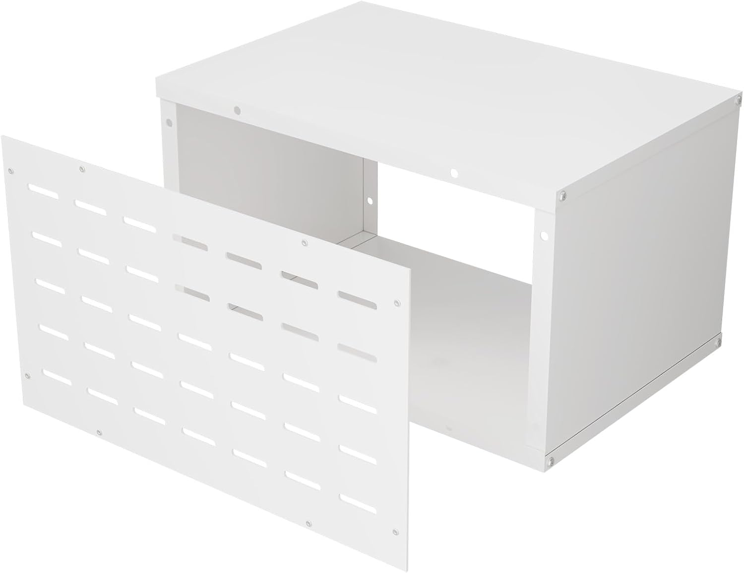26 X 16 Wall Sleeve with Exterior Ventilation Grille-Universal Fit for PTAC & Heat Pump Units – Weatherproof Steel Housing with Ventilation & Drain Holes for Packaged Terminal Air Conditioners