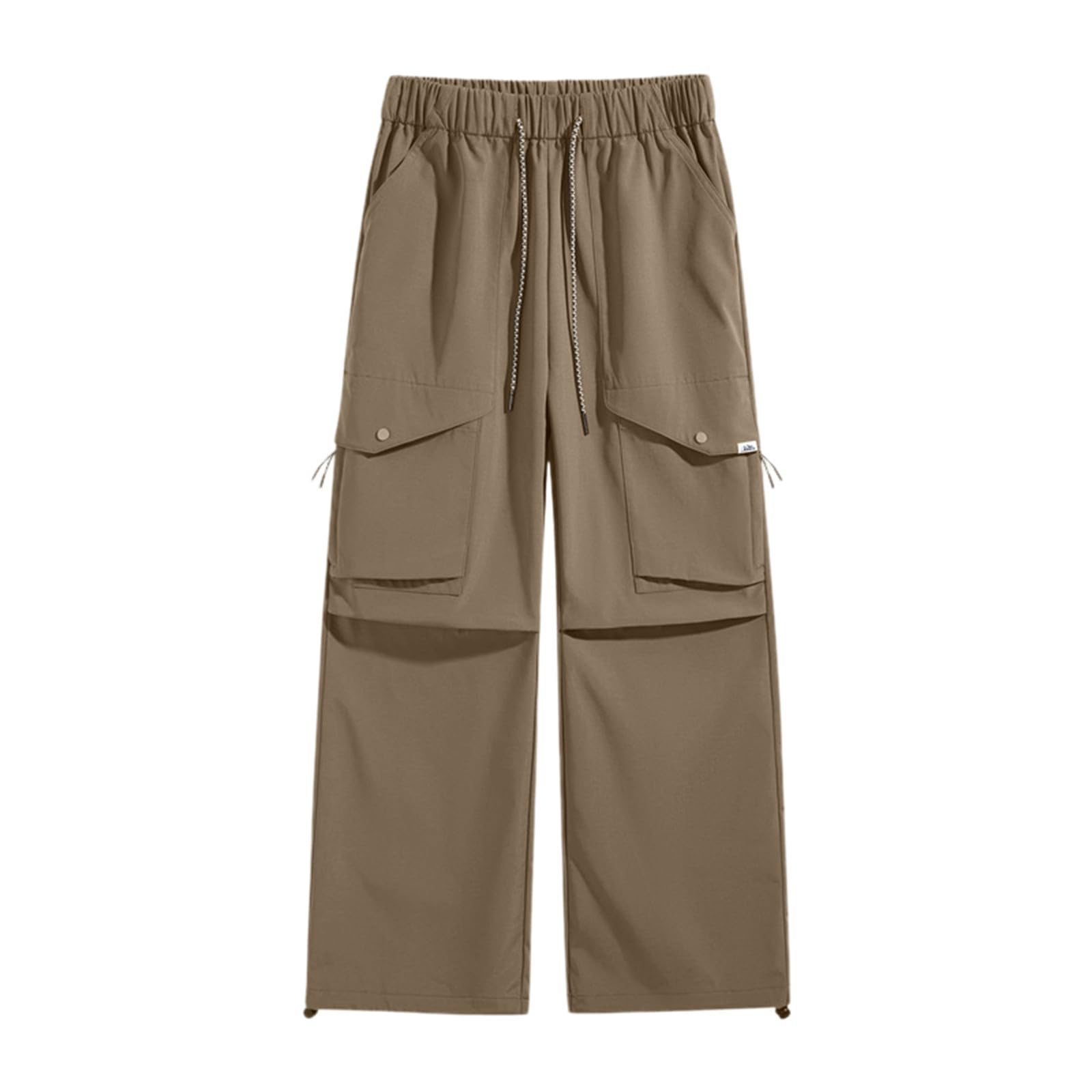 Fallschirmspringerhose mit Großen Taschen, Funktionelle, Lockere Freizeit-Arbeitshose Haushose Herren Baumwolle Sporthose Herren Lang Jogginghose Jeansoptik Arbeitshose Männer