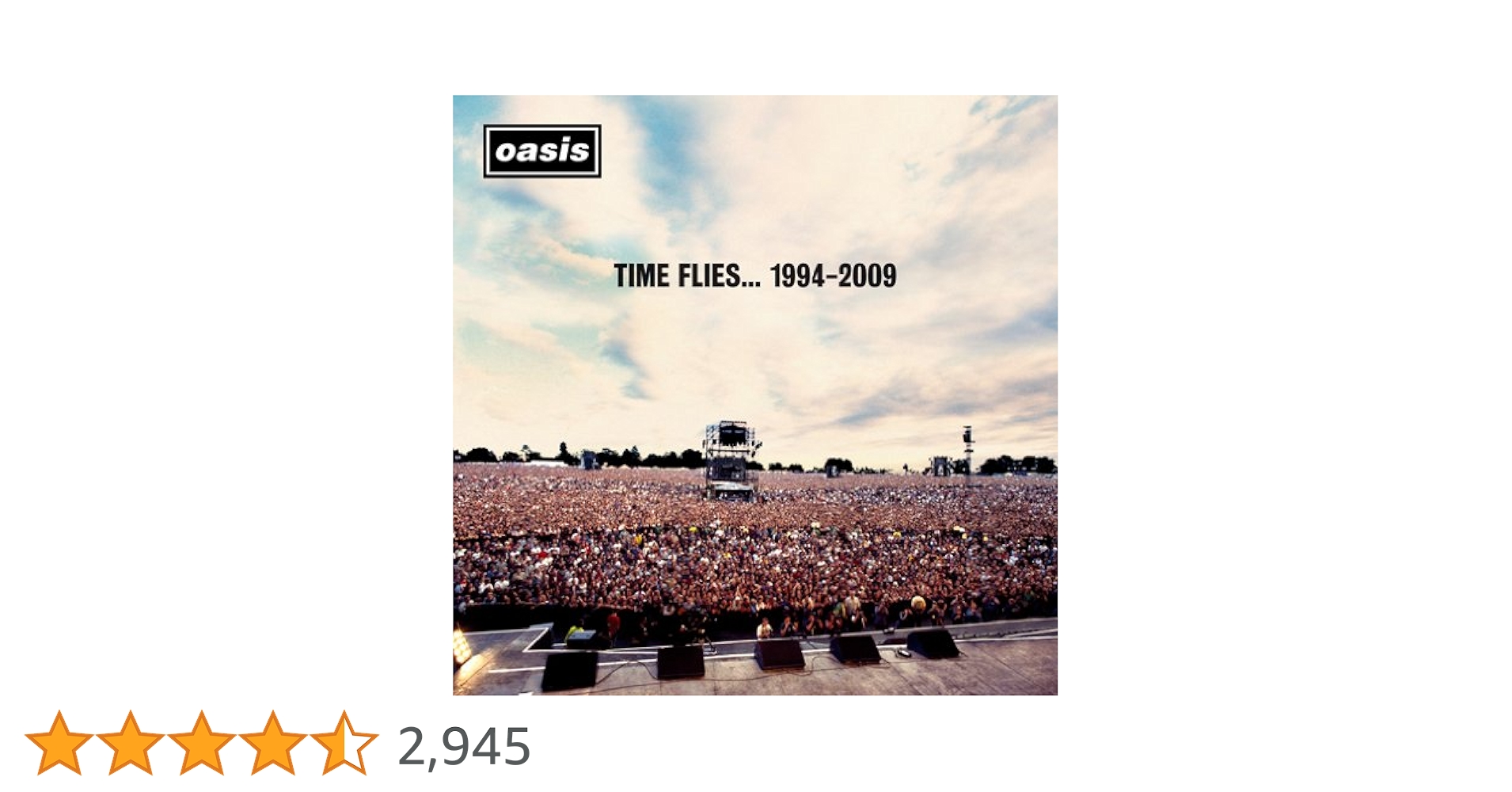 Amazon.co.jp: タイム・フライズ・・・1994-2009 - オアシス