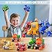 Transforming Robot Toys Set Construction Trucks, Dinosaur Vehicles 5 in 1 Transform Robot For Kids Ages 5-7, Educational STEM Building Toy Cars, Christmas Birthday Gifts for Boys 3 4 5 6 7 8 Years Old