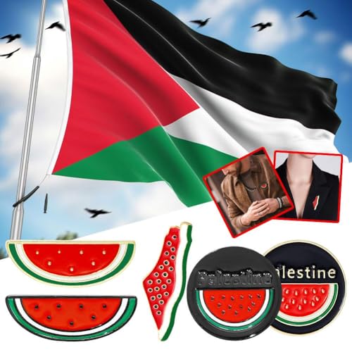 Watermelon Brooch Pin Palestine, Watermelon Enamel Pin Palestine Brooch Pin Hawaiian Fruit Shaped Brooches Watermelon Badge Breastpin Jewelry Lapel Pin Favor2