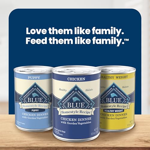 Blue Buffalo Homestyle Recipe Chicken Dinner with Garden Vegetables, 12.5 oz, 3 Cans - image 9
