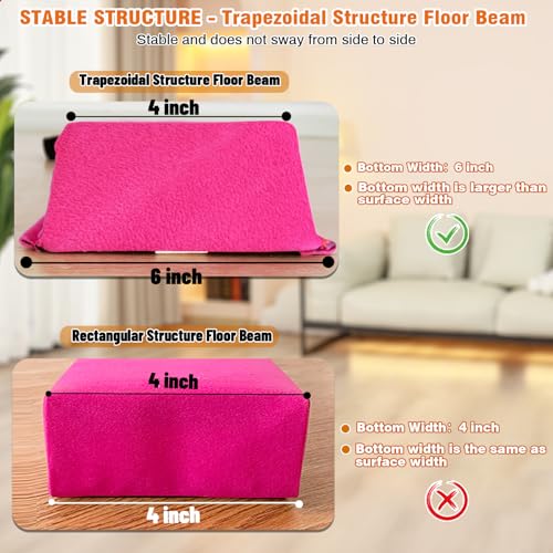 Image of Marfula 6 FT / 8 FT / 9 FT Folding Gymnastics Beam Foam Balance Floor Beam