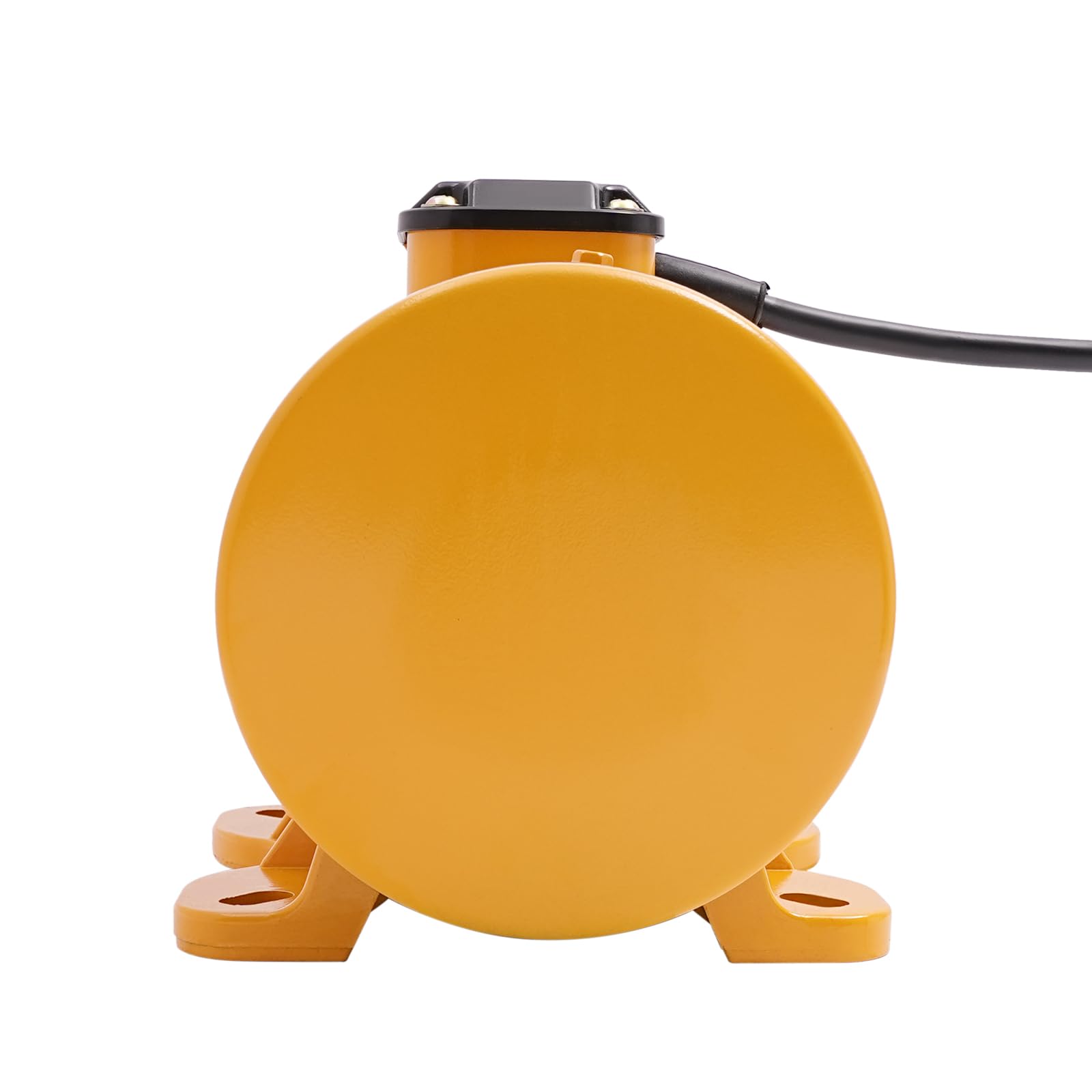 Moteur vibrant pour béton, 220 V 550 W, moteur vibrant industriel, force d'excitation 150 kg, 2840 tr/min, protection IP44, jaune