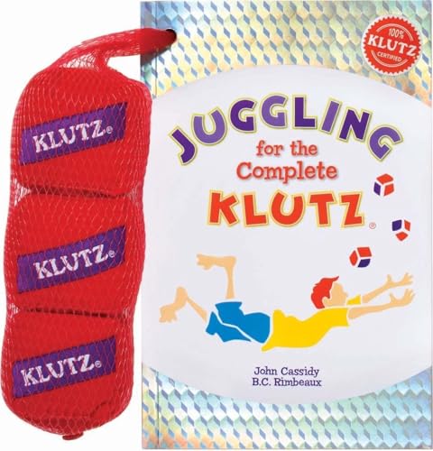 Juggling for the Complete Klutz 5.5' Length x 2.5' Width x 8.5' Height, Red, White