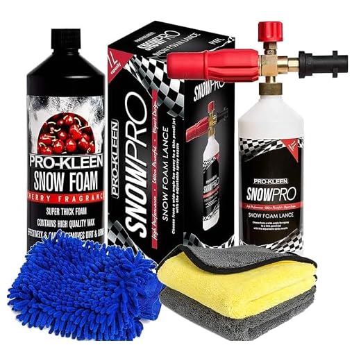 Pro-Kleen Snow Foam Lance Car Cleaning Kit