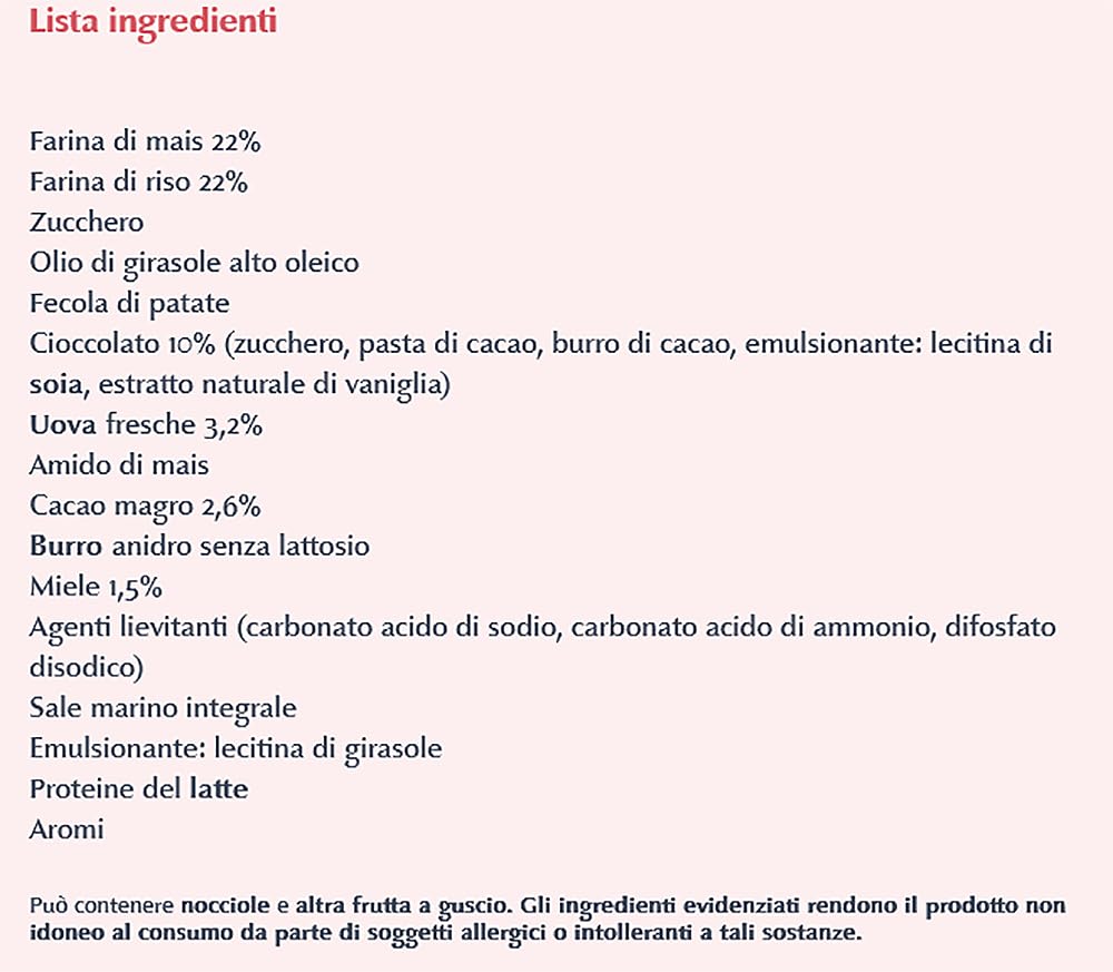 Galbusera ZeroGrano Frollini con Cacao e Gocce di Cioccolato, Senza Glutine e Lattosio (Gluten & Lactose Free) 220g [CAIYA® BOX da 8 Confezioni]
