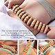 1 Stück Massageroller Holz,Premium Faszienstab mit Griff, Massage Roller Massagegerät, Faszienstab holz für Muskelentspannung,für Beine, Oberschenkel, Bauch, Körper