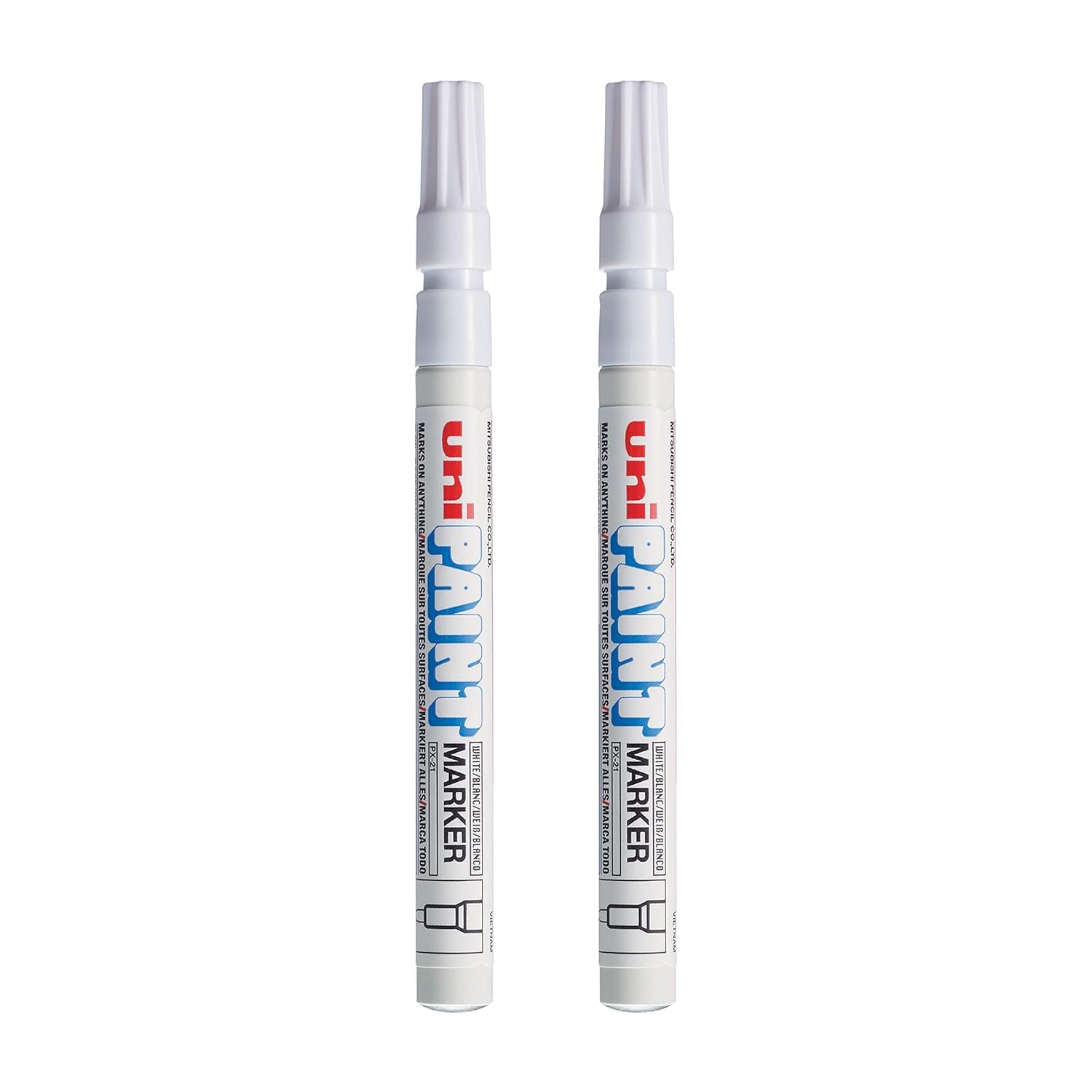 PX21 Paint Markers (White Ink, Pack of 2)