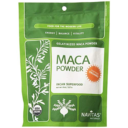 Navitas Organic Gelatinized Maca Powder, 8 Ounce , Pack of 3