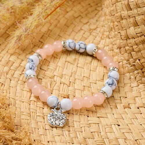 Natural Stone Anxiety Bracelet – Handcrafted Adjustable Cord Design for Men & Women3