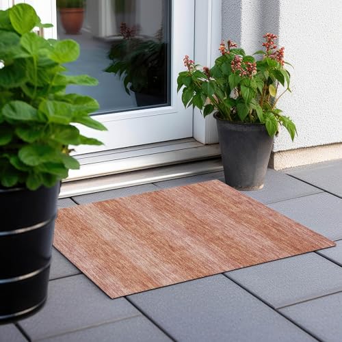 Addison Rugs Chantille ACN1733 Terracotta 1'8" x 2'6" miniatura 6