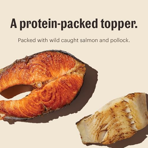 Image of The Honest Kitchen Human Grade Grain Free Meal Booster: 99% Salmon & Pollock (12 pack), 5.5 oz