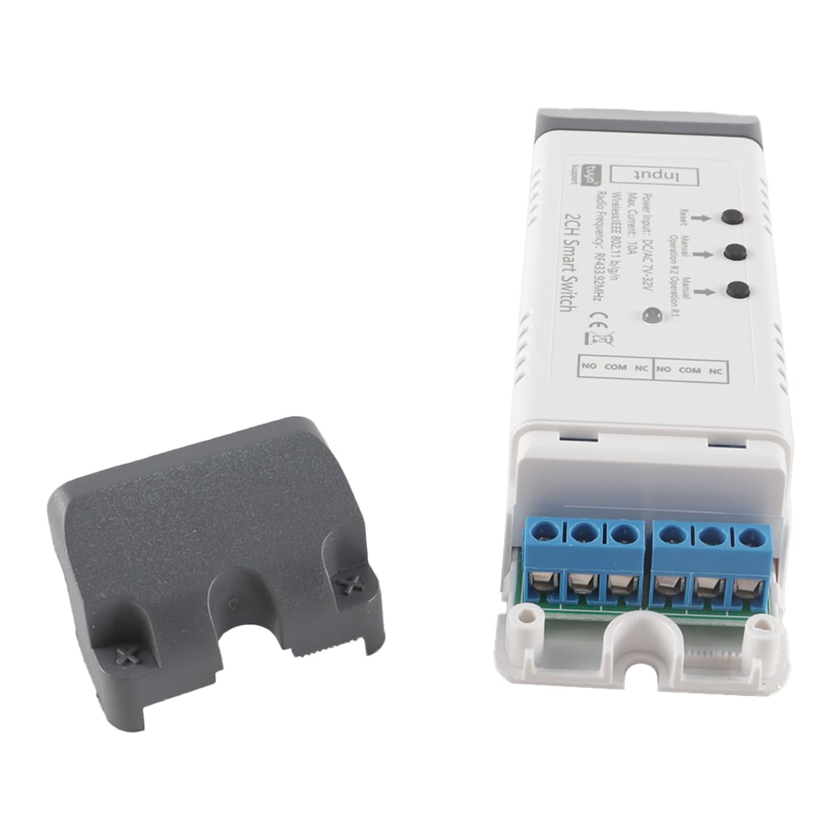 Controlador de actuador lineal eléctrico WiFi 2 canales Relé inteligente 12V 24V CC compatible con asistente de voz