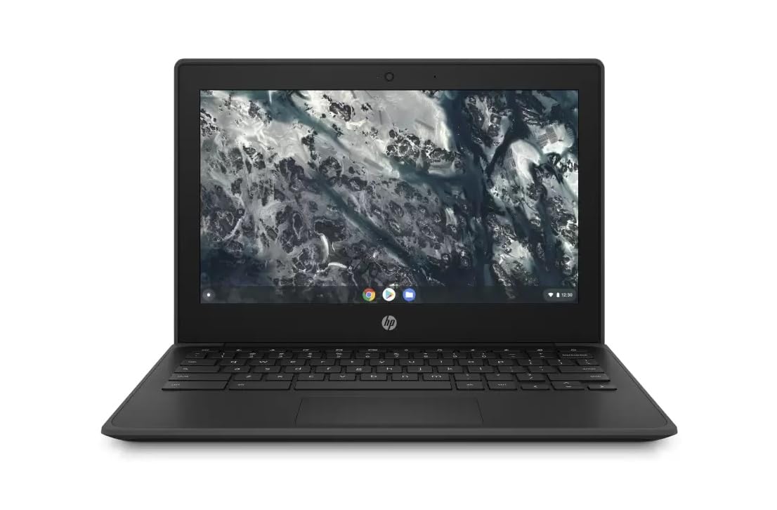 HP Chromebook (2024) MediaTek MT8183 - (4 GB/32 GB EMMC Storage/Chrome OS) 11MK G9 EE Chromebook (11.6 Inch, Black, 1.34 Kg)