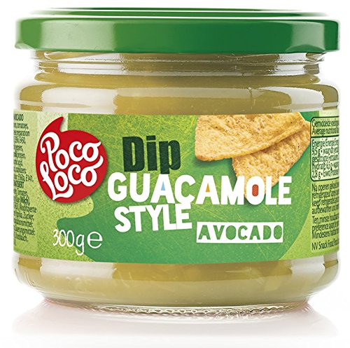 Poco Loco, Salsa para untar (Guacamole) - 6 de 300 gr. (Total 1800 gr.)