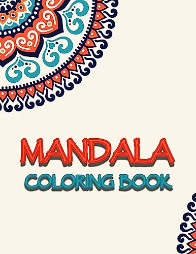 mandala coloring book: Activity Book for Creative Kids Featuring 50 Unique Mandalas, Simple, Easy and Less Complex Mandala Patterns to Color for Kids, Adults, and Seniors- 8.5" x 11" image 2