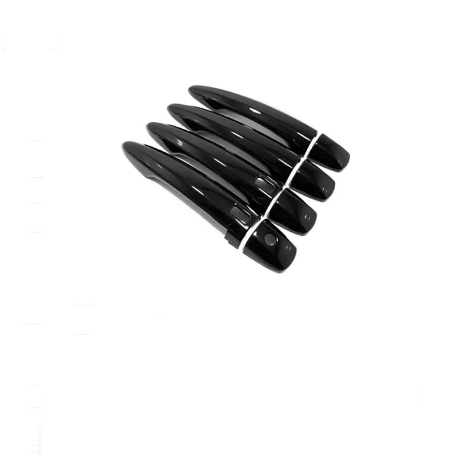 KJHOPY Car Exterior Door Handle Cover Decorative Replacement Parts for Nissan for Qashqai J12 E-Power 2022~2025(Style 1)