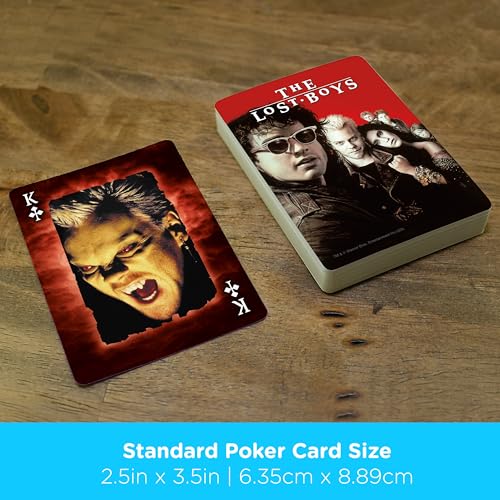 Baraja The Lost Boys Poker Estándar con Diseño Vampiro miniatura 5
