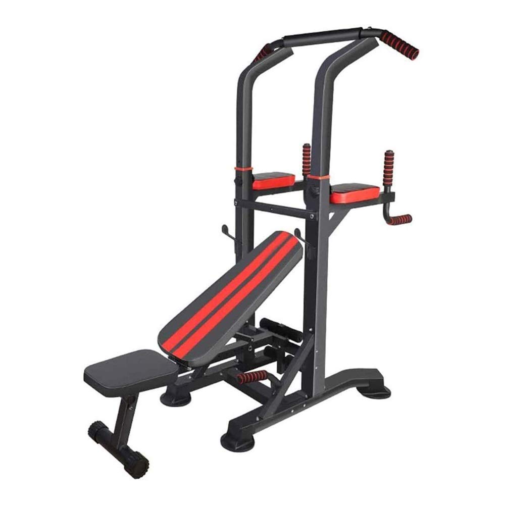 Pull Ups Power Tower Doumbbell Bench Adjustable Pull Up Bar Power Tower Dip Station Exercise Home Gym Strength