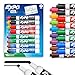 Expo Low-Odor Dry Erase Markers, Chisel Tip, 16-Pack, Assorted