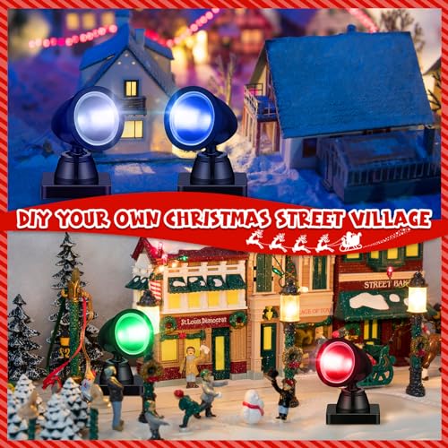 Kingdder 4 In 1 Accessories For Villages Building Light