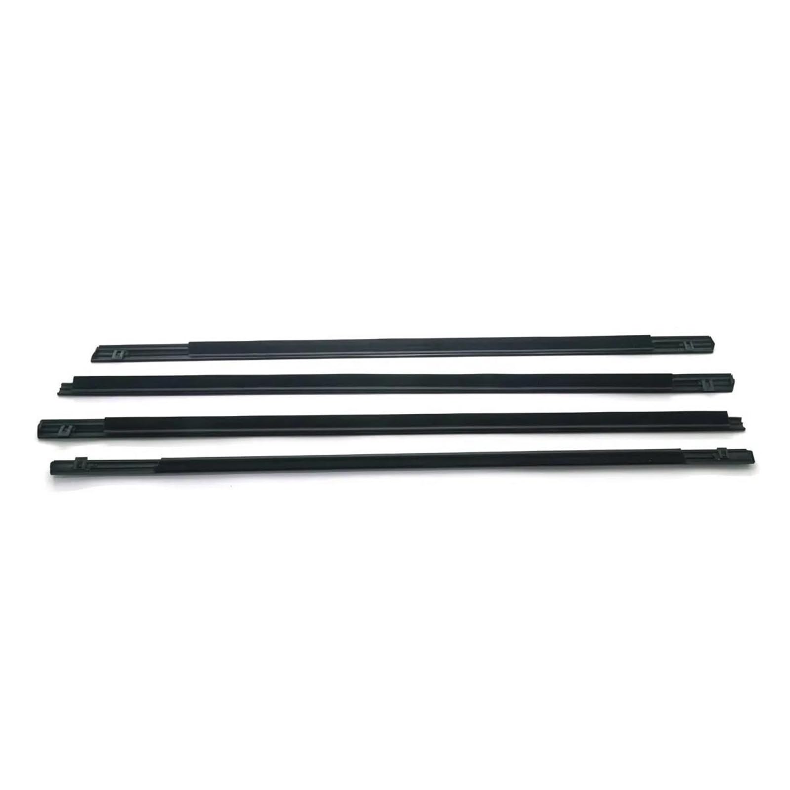 Yuqudgelky One Color For Nissan For X-Trail T30 2001-2007 Sealing Strip Belt Moulding Trim Car Outer Windows Rubber Weatherstrip 4Pcs