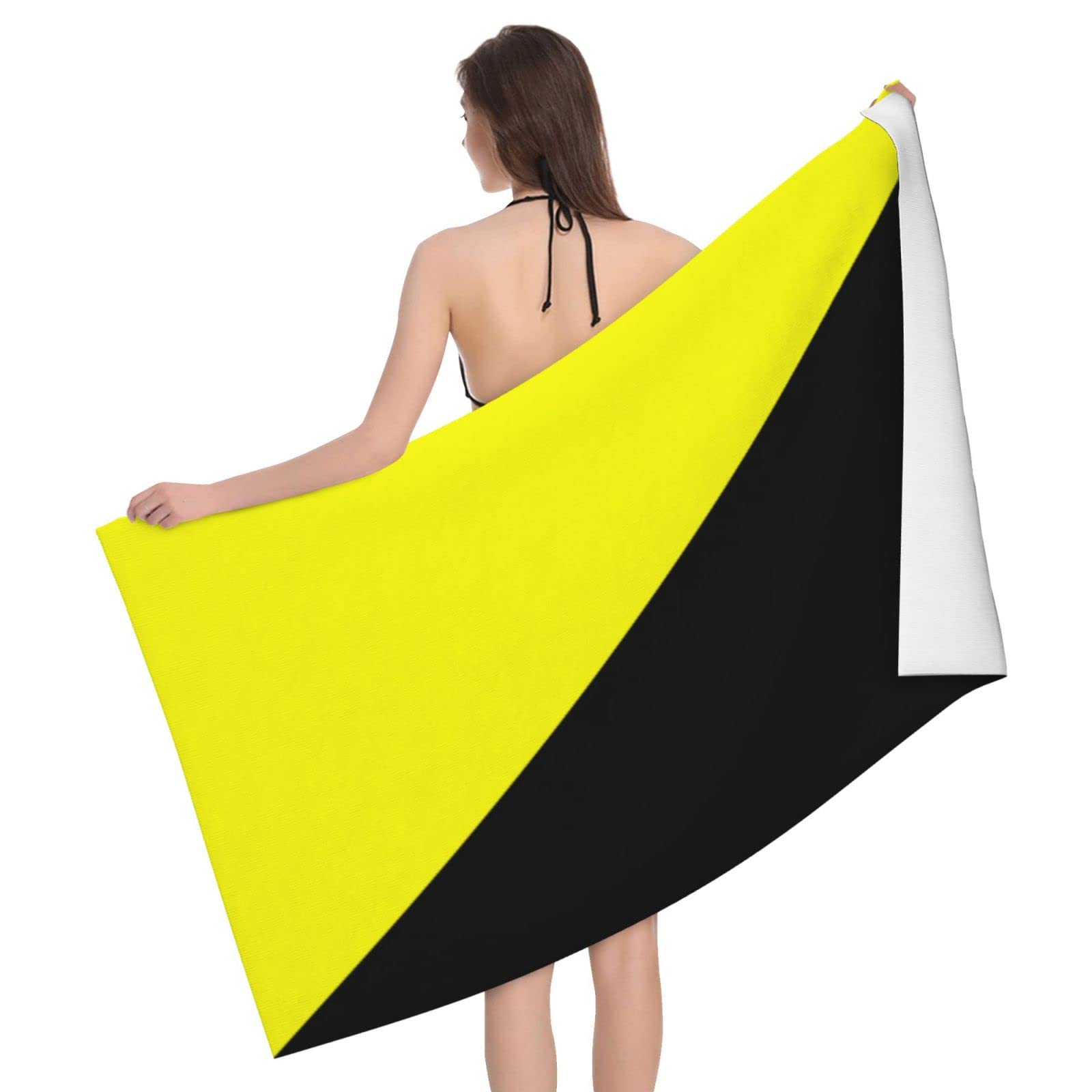 LSRCPD Beach Towels Ancap Flag Swim Bath Gym Yoga For Men Women 80X130Cm