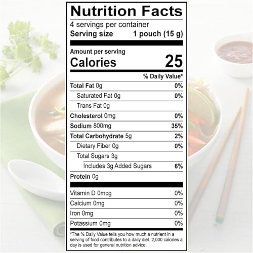 SAVORY CHOICE PHO Chicken Broth Concentrate, 3 Boxes of 4 Packets (15g) - Gluten-Free, Diary-Free PHO Broth Concentrate - Thumbnail 2