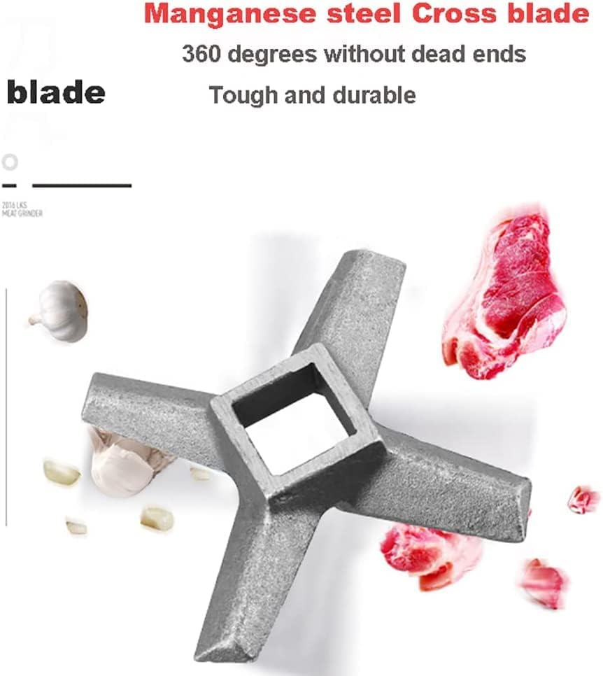 Picadora eléctrica de carne, picadora de carne resistente de 3000 W para huesos, chile y pollo, ideal para hogares, hoteles grandes y granjas comerciales