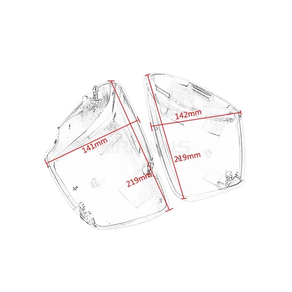 Motorradverkleidung Chrome Moto Links Rechts Seite Batterie Verkleidung Abdeckung Für Ya&maha XV700 750 1000 1100 Virago 1984-Up Motorrad Zubehör