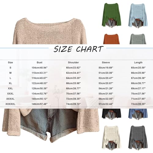 Fall Sweaters for Women 2025 Boho Knit Tops Vintage Graphic Print Shirts Long Sleeve Casual Cute Pullover Sweatshirts4