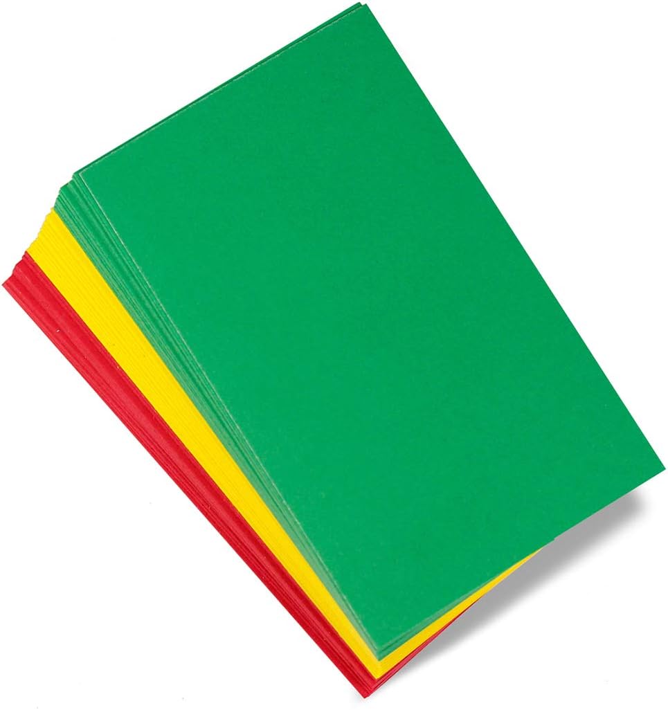 Hygloss Behavior Cards – Motivational for Students & Kids – Red, Yellow & Green Incentive Cards for Classroom – Early Childhood Education Material – Pocket Chart Cards – 2″ x 3″ – Pack of 100 Hygloss Behavior Cards – Motivational for Students & Kids – Red, Yellow & Green Incentive Cards for Classroom – Early Childhood Education Material – Pocket Chart Cards – 2″ x 3″ – Pack of 100