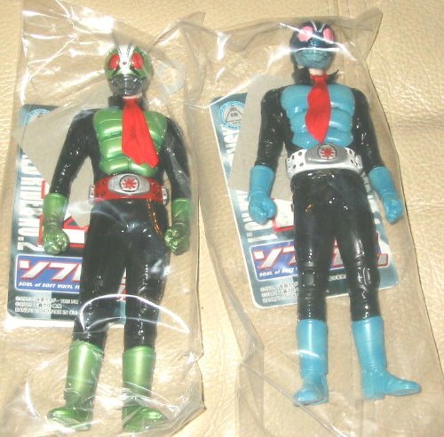 ソフビ魂 仮面ライダー THE FIRST　1号　2号セットのサムネイル