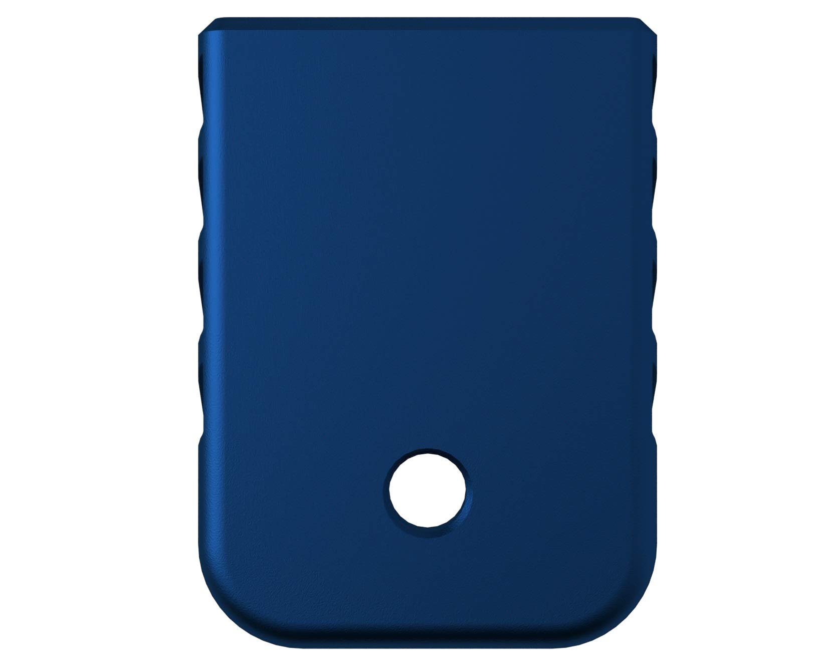 Rowe Tactical Magazine Base Plate for Glock Gen 1-5 - Blue (Angle Serrations) - Fits 9mm .40 Cal .357 Sig 45 Gap