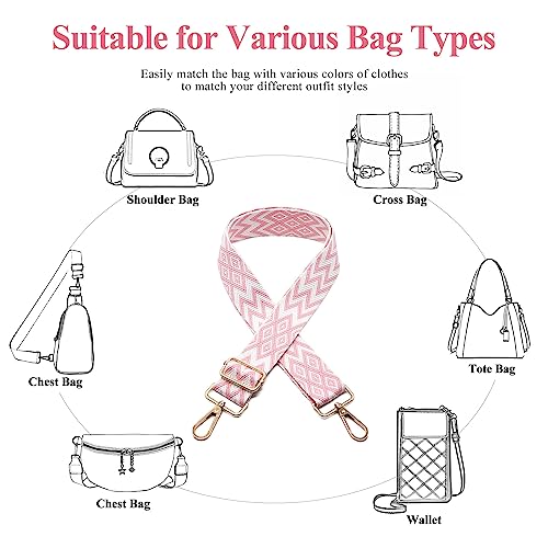 Image of Long Keeper Wide Purse Strap - Adjustable Shoulder Strap Crossbody Handbag Replacement Bag Strap Guitar Straps