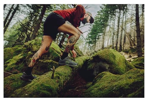 Image of Topo Athletic Men's MTN Racer 4 Lightweight Comfortable 5MM Drop Trail Running Shoes, Athletic Shoes for Trail